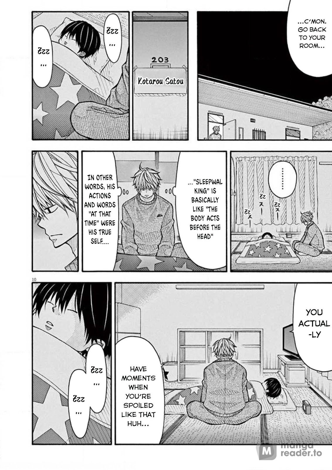 Kotaro Lives Alone, Chapter 78 image 010